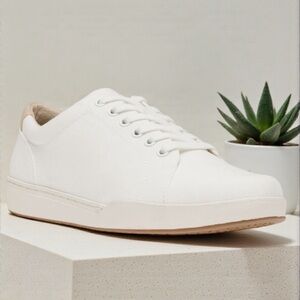 Abeo Women Encore Lace White Canvs M Shoes 9 With Box Store Displays